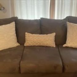 Grey Modern couch- Excellent Condition! Moving And Looking To Sell ASAP