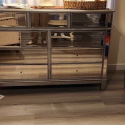 Mirror Dressor And 2 Matching Night Stands