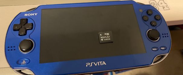 Blue PS Vita with 32 GB Memory