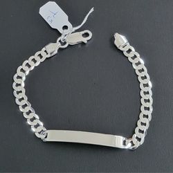 925 Sterling Silver Bracelet 7 Inch