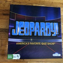 Board Games. Jeopardy. New