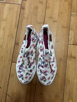 Blowfish Malibu Kids Floral Canvas Slip-On Sneakers