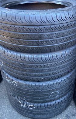 4 Llantas Usadas Continental Procontact 235/55/18 $220 las 4
