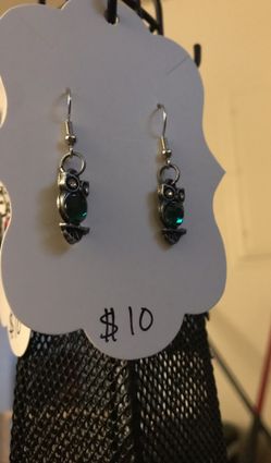 *Handmade* Owl Earrings