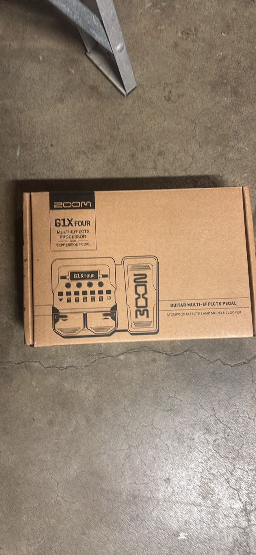 Zoom G1x Four Effect Pedal Brand New