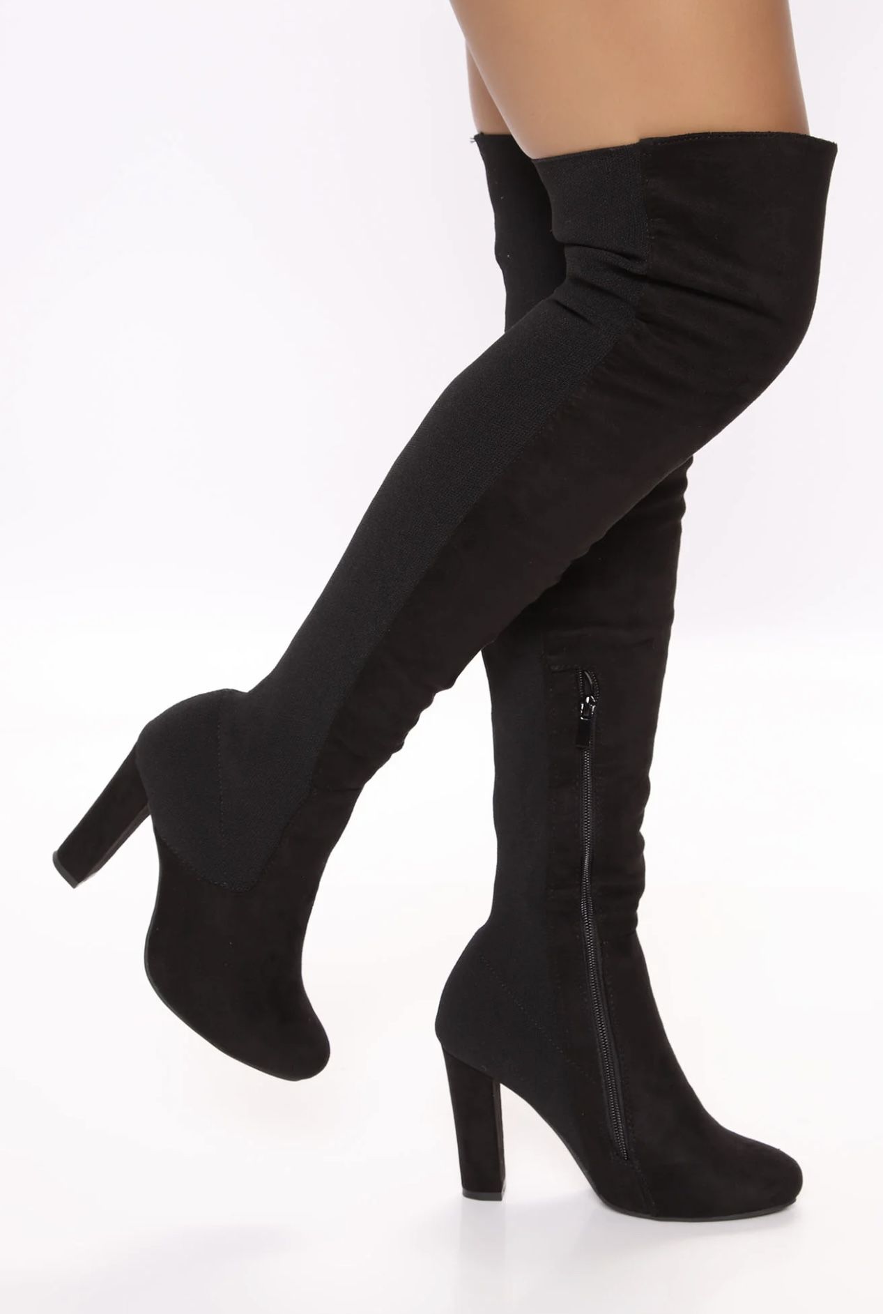 Brand New Fashion Nova Thigh High Boots 6.5