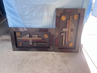metal wall art decor. Pairs 