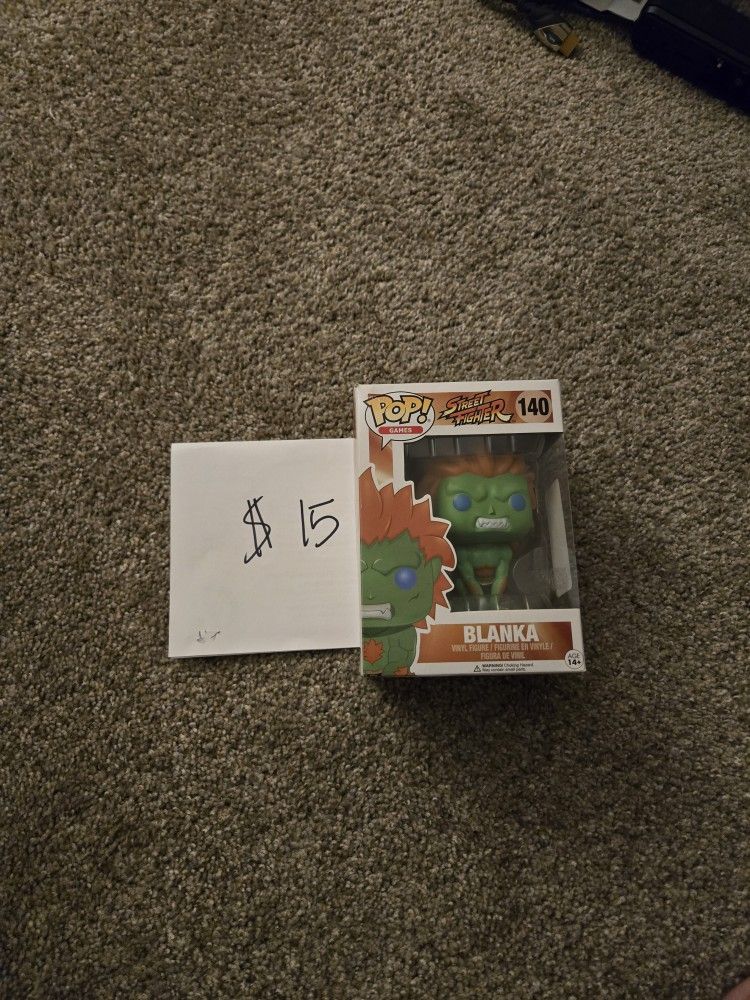 POP Vinyl Figure Street Fighter: Blanka #140
