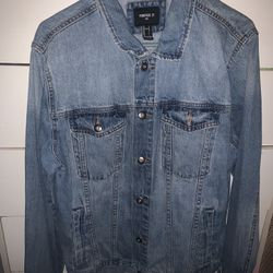 Forever 21 Denim Jacket Large
