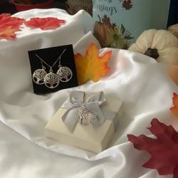 S925 Tree Of Life Jewelry Set