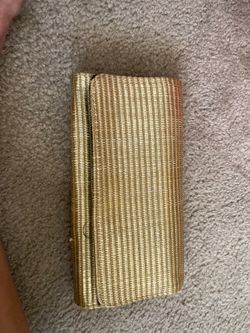 Gold clutch