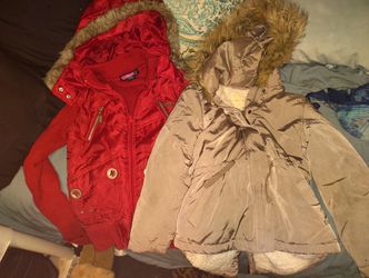 2 Little Girls Jackets