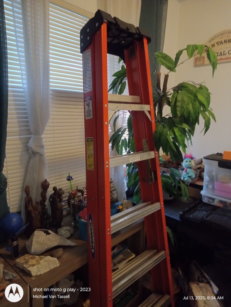 Werner 6' Foot A Frame ladder