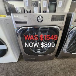 5.2 Cu. Ft. Mega Capacity Smart Wifi Enabled Front Load Washer With Turbo Wash 