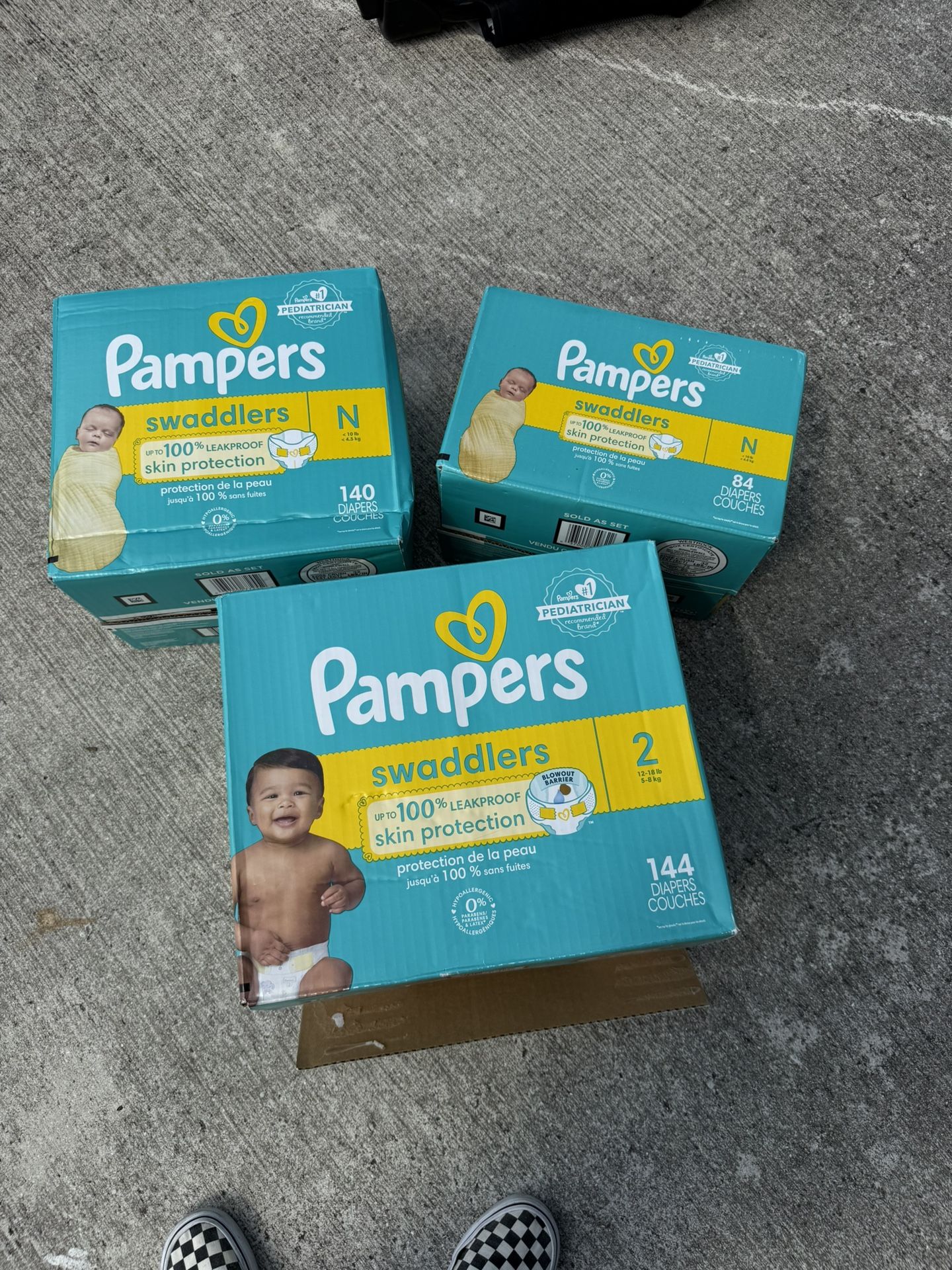 NEW Pampers Swaddlers Diapers