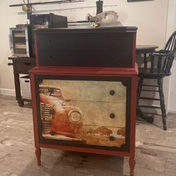 Re-Purposed Vintage Chest 