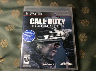 Call of Duty Ghosts PS3 Disc