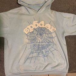 Blue spider hooodie