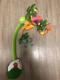 Musical crib mobile