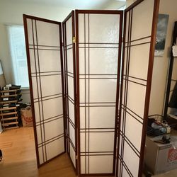 Folding Room Divider 