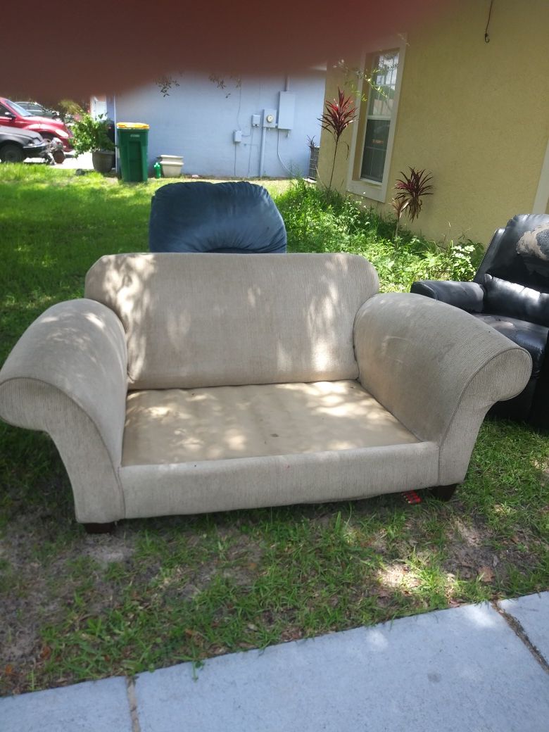 Free sofa, loveseat, desk and coffee table
