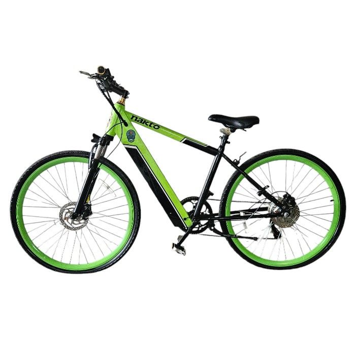 NAKTO Electric Mountain Bike 6 Speed Ebike 350W with 36V 10AH Removable