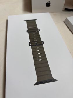Translucent green kelp Apple ultra 4 band