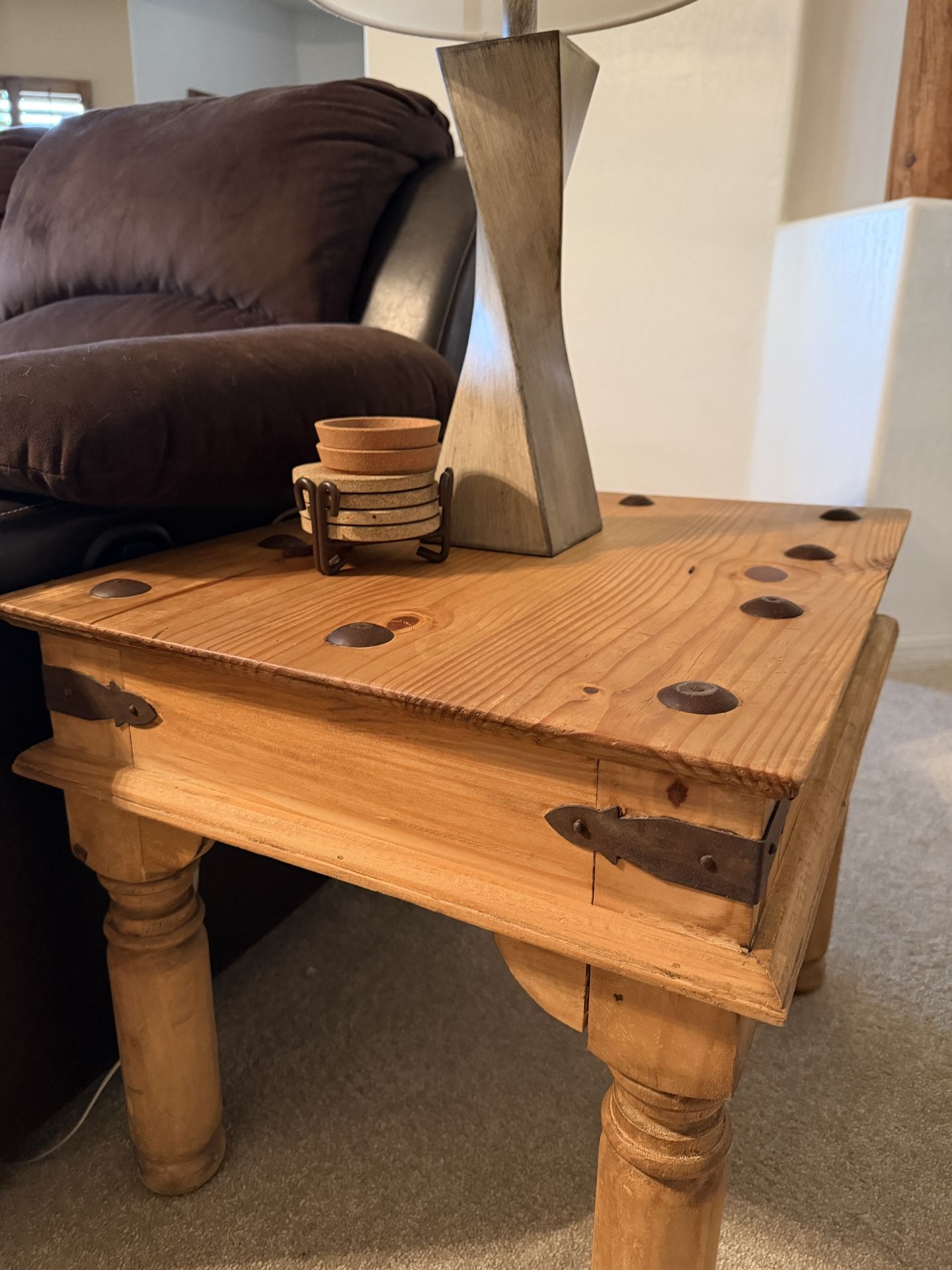 Rustic Coffee Table & End Table