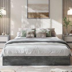 🛏️ Brand New Modern Platform Bed Frame – Stylish & Sturdy