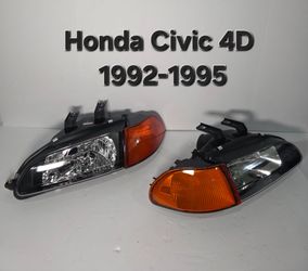 Honda Civic 4D 1992-1995 Headlights