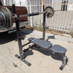 220lb Bench Squat Rack for Sale in Los Angeles CA OfferUp
