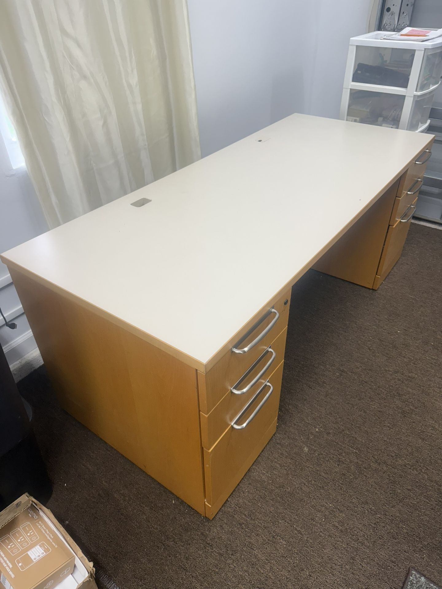 FREE Office Desk (if The Post Is Up It’s Still Available!!