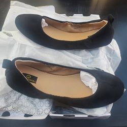 Soft Round Toe Flat Slip-on
 Shoes
