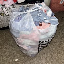 Bag Of Baby New Born Clothes Nd Bottle Warmer In Good Condition Only Used Once 