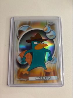 Topps Chrome Disney Perry the Platypus Refractor