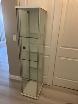 Tall Glass Display Cabinet