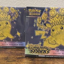Pokemon TCG: Surging Sparks Pokemon Center Elite Trainer Box ETB Sealed