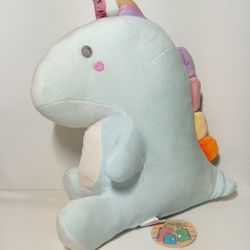 16“ Blue New Kawamochi Candy Kyoryu Lizard Dinosaur Plush