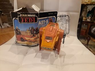 Vintage 1983 Star Wars Return Of The Jedi ROTJ AST-5 W Box By Kenner. Complete