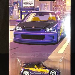 Hot Wheels Silver Series 99 Honda Civic Type R (EK9)