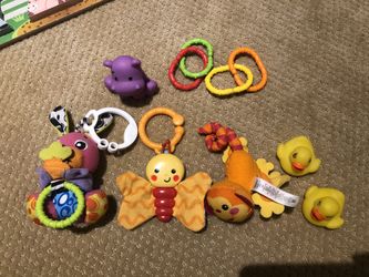 Random baby teething toys