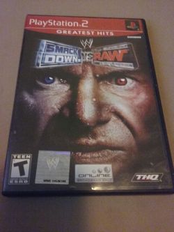 PS 2 Smack down vs. Raw
