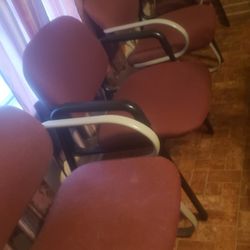 Set Of 4 Office Chairs