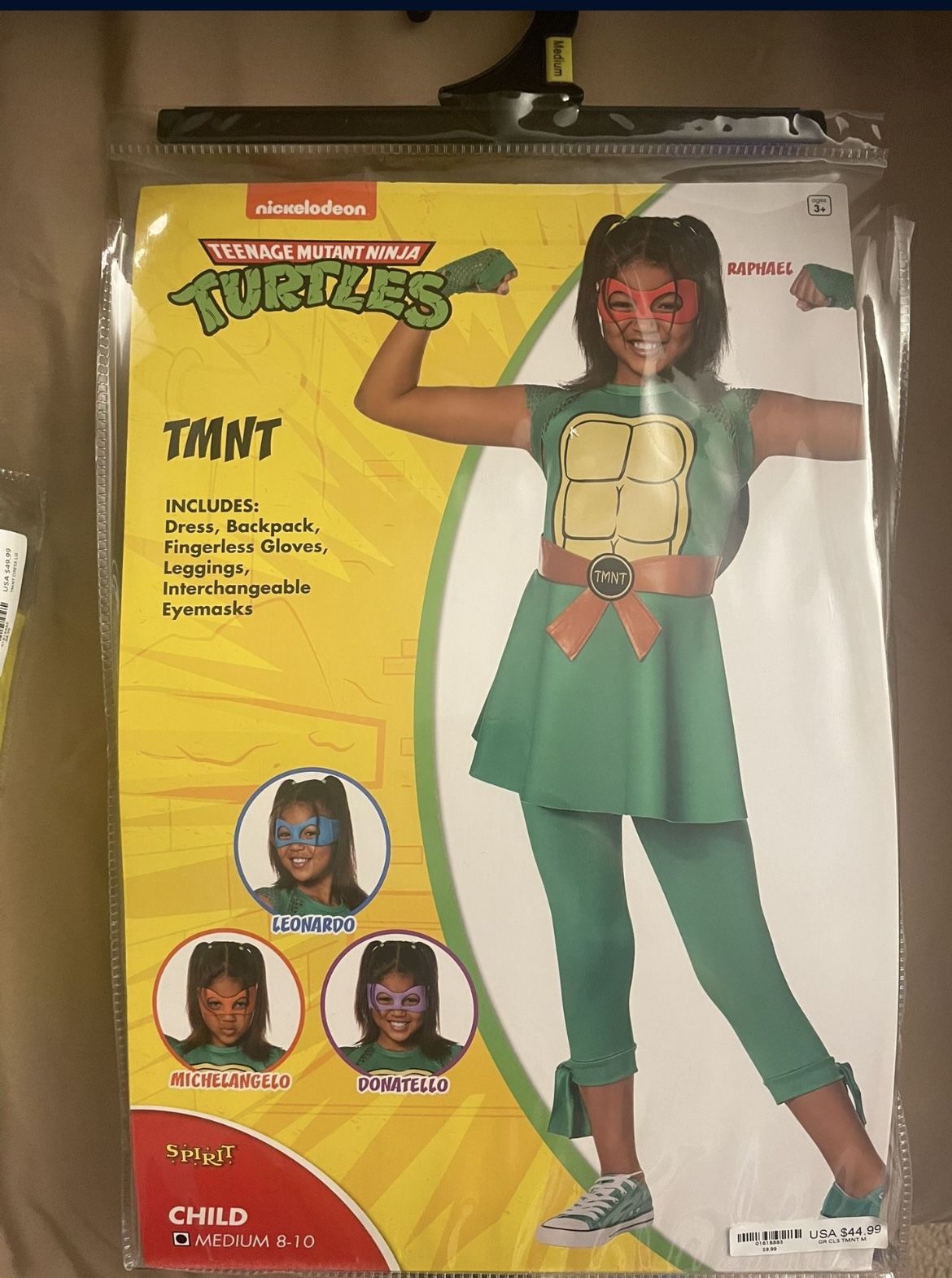 Girls Ninja Turtles Costume