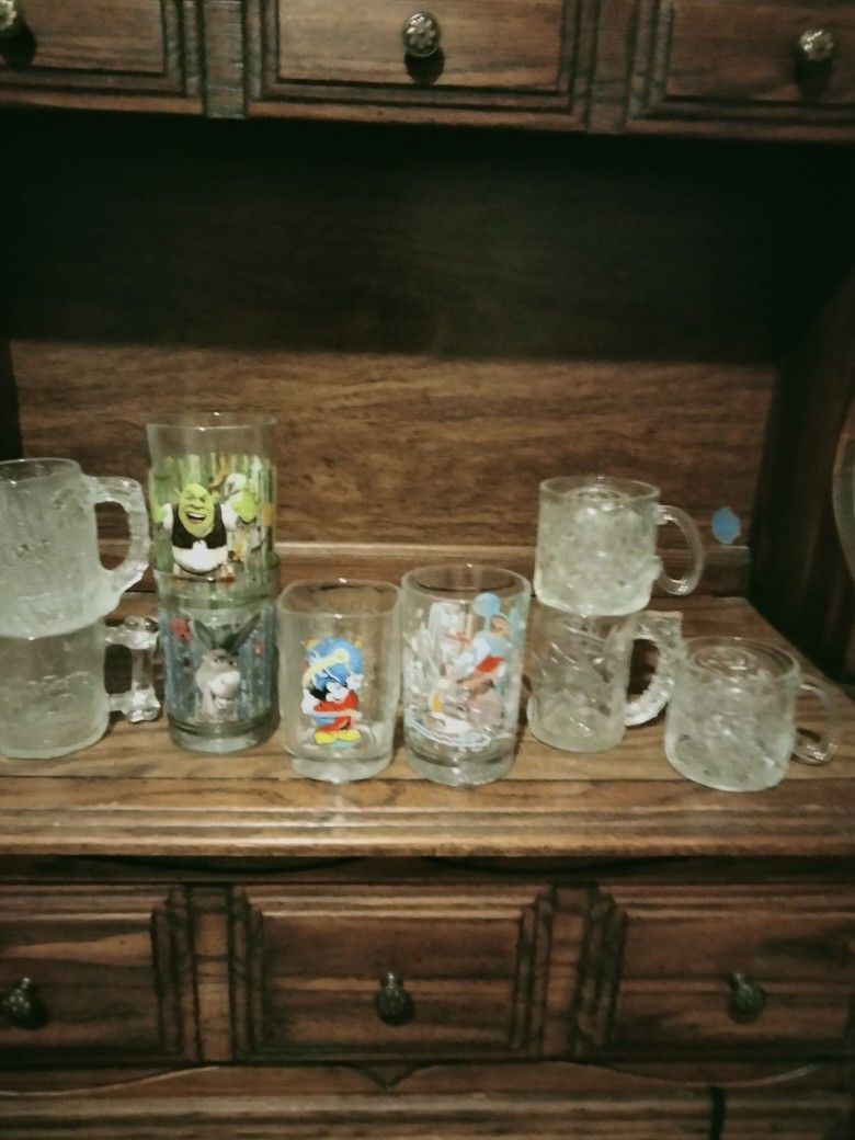 Disney McDonald's Cups Collectibles