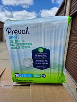 Diapers.  Prevail NU-FIT
