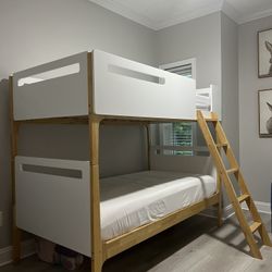 Modern Wooden Bunk Bed