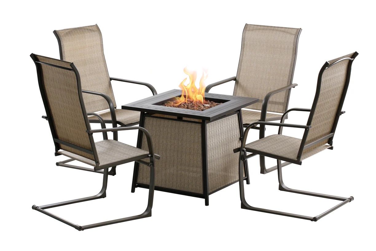 HEATMAXX Outdoor 5 Piece Patio Set