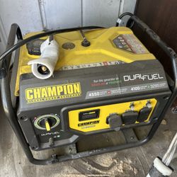 Duel Fuel Generator 