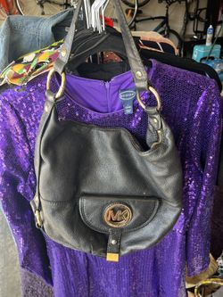 Michael Kors Black Leather